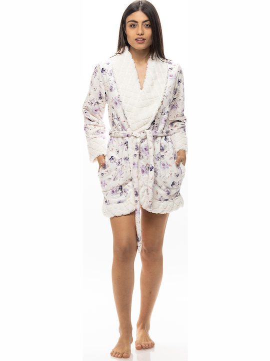Koyote Winter Damen Robe White-Lilac