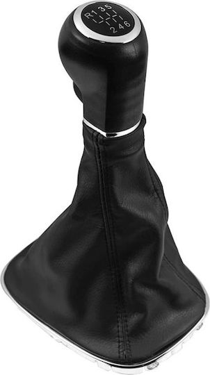 Leather Luxe Leather Boot Gear Knob 6 Speeds Opel Corsa D 2006-2015 Zgear-opel-05