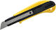 Crownman Faltschneider mit Kunststoff Körper und Klingenbreite 18mm Black