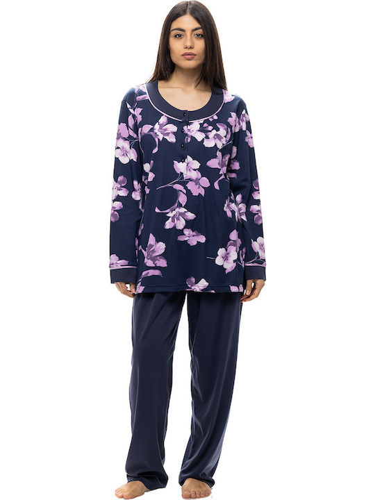 Koyote Winter Women's Pyjama Set Indigo