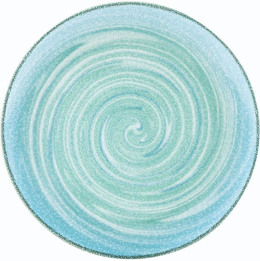 Rak Porcelain Servierplatte aus Porzellan Blau 1Stück