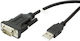 Μετατροπέας Techly Usb 2.0 To Serial Rs-232 1,5 Meter