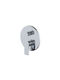 Cora Built-in Mixer & Diverter Set for Shower 2 Exits Silver