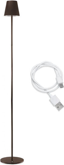 Beper LED Stehlampe H122cm. Braun Beper LED Stehlampe H122cm. Braun