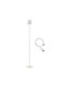 Beper LED Floor Lamp H122xW18cm. with Warm White Light White