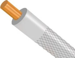 SGL Καλώδιο Ρεύματος με Διατομή 1x1.5mm² Λευκό 1m SGL Καλώδιο Ρεύματος με Διατομή 1x1.5mm² Λευκό 1m