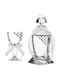 Ioannis European Crystals Wedding Carafe Set with Wine Glass made of Crystal White 2pcs