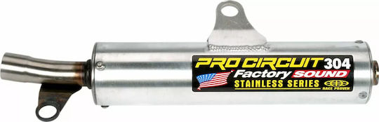 Pro Circuit Τελικό Εξάτμισης 304 Round Ss89250-304 Suzuki Rm 250 89-90