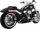 Vance Hines Komplettes Auspuffsystem Big Radius 46375 Harley Davidson Flfbs 1868 Abs 18-23 Harley Davidson Fxbr 1750 Abs 18-20