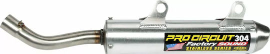 Pro Circuit Exhaust Silencer 304 Factory Round Conical Sy98250-se Yamaha Yz 250 98
