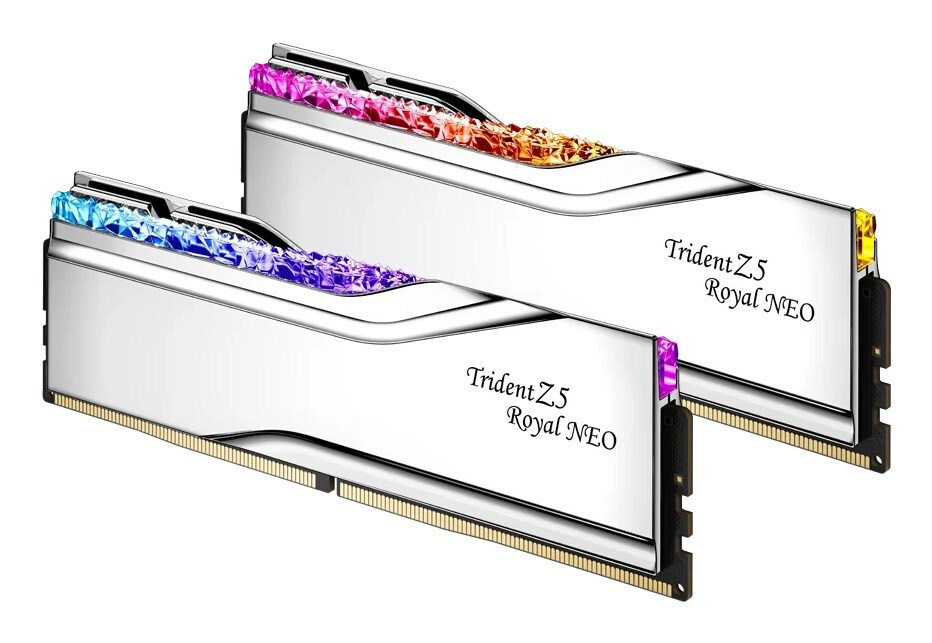 G.Skill Trident Z5 Royal Neo RGB 48GB DDR5 RAM με 2 Modules (2x24GB) και Ταχύτητα 8000 για Desktop