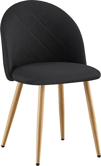 Stühle Speisesaal Rio 47x53.5x80cm 4Stück Black