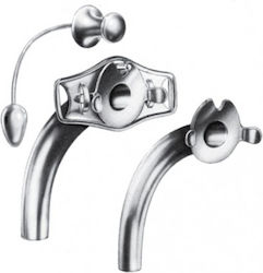 Silver-Plated Metal Tracheostomy Tube Rhein