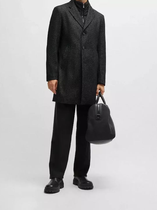 Boss Мъжко палто Black