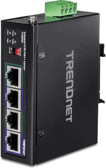 Trendnet Network Accessory Hardened Industrial 95W 2-Port 2.5Gbit PoE Injector