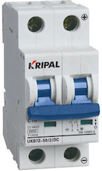Kripal Αυτόματη Ασφάλεια Διπολική AC/DC 209-002100216 Kripal Αυτόματη Ασφάλεια Διπολική AC/DC 209-002100216