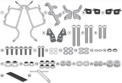 Βασεις Πλαϊνων Βαλιτσων Klr5127 Bmw F750 Gs 850 Gs '18-'23 850gs Adv '19-'23 F 800 Gs '24 F 900 Gs Adv '24 Kappa