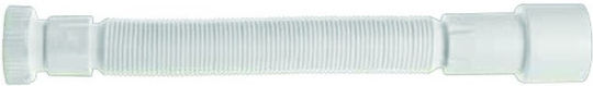 Novara Rubinetterie Plastic Siphon Sink Flexible with Output 40mm White