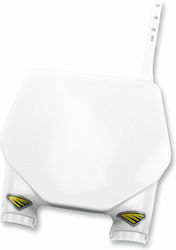 Cycra Number Plate Πλαστικό 1cyc-1200-42 Suzuki Rm 01-08 125 Crf 450 Honda 250 R 04-07 Cr Λευκό Τεμάχιο