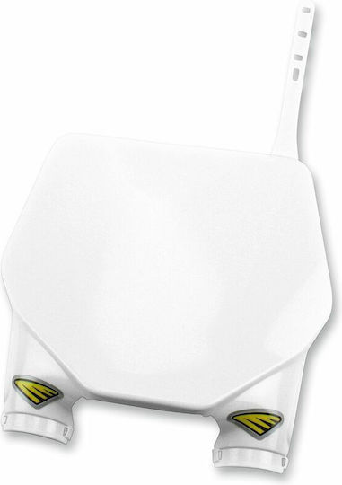 Cycra Number Plate Πλαστικό 1cyc-1200-42 Suzuki Rm 01-08 125 Crf 450 Honda 250 R 04-07 Cr Λευκό Τεμάχιο