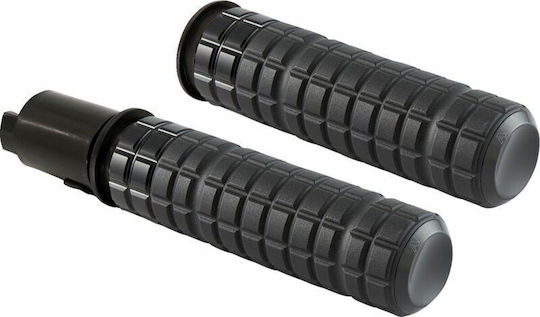 Arlen Ness Griff Geschlossener Lenker 25,4mm Speedliner Throttle-by-wire Dual 500-062 Schwarz