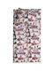 Viopros Baby Bettbezug Set mit Kissenbezug White 120x160cm.