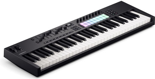 Novation Midi Controller Launchkey με 61 Πλήκτρα Μαύρο
