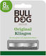 Bulldog Original Capete de schimb cu 5 lame