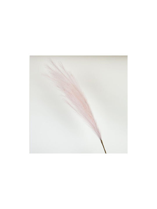 Τεχνητό Διακοσμητικό Κλαδί Pampas grass Ροζ 112cm 4τμχ