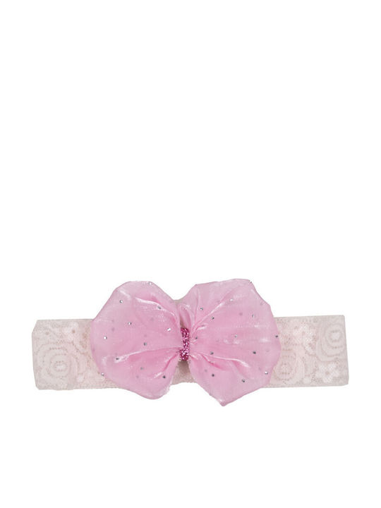 Papillon Kids Παιδική Κορδέλα σε Ροζ Χρώμα