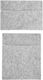 Aufbewahrungstaschen Silber Grau