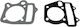 Gaskets A Set Std 52.40mm Daytona Dy 125cc Carburetor K.a 2 Holes Roc119952