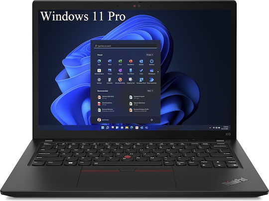 Lenovo ThinkPad X13 Gen 3 (Intel) 13.3" IPS FHD+ (i7-1270P/32GB/256GB SSD/W11 Pro) Thunder Black (US Клавиатура)