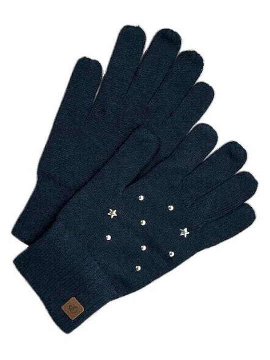 Kids Gloves Navy Blue