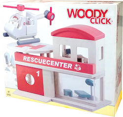 Woody Click Hubschrauber für 3+ Jahre alt+ Jahre