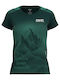 Bluza Damă Tricou Uscare Rapidă Verde