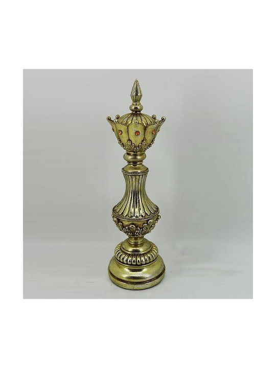 Decorativ Piesa de șah Polirășină 9.5x9.5x31.5c...