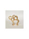 Decorative Elephant Polyresin 19.5x6.4x19.2cm 1pcs