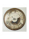 Ceas de Perete Plastic Bronz Ø76cm