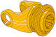 Gabelflansch Welle 5720n0351 Sh 42x107,5 Schnell 1-3/8'' Z6 Bondioli & Pavesi