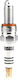 Iridium Single Racing Spark Plug Honda Innova 125 Yamaha Crypton X 135 Tobaki