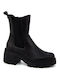 Lady Leather Women's Ankle Boots Black