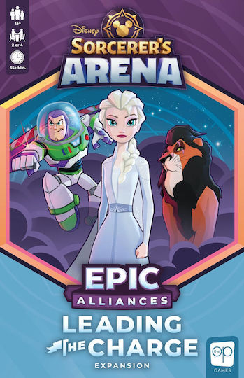 Разширение на играта Sorcerer's Arena: Epic Alliances - Leading The Charge за 2-4 играчи 13+ години (EN) Disney