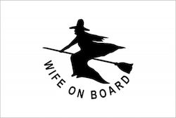 Original Flag Wife On Board 20x30cm Plastimo 35.fν.5252522