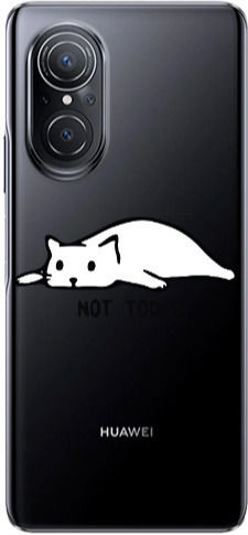 Huawei Nova 9 Se Not Today Transparent Silicone TPU Case