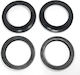 Fork Seals & Dust Seals Honda Vt600c Shadow 89-99 Kawasaki Zr550 Zephyr Fsd-033r 39x51x8/10.5 Japan Tourmax