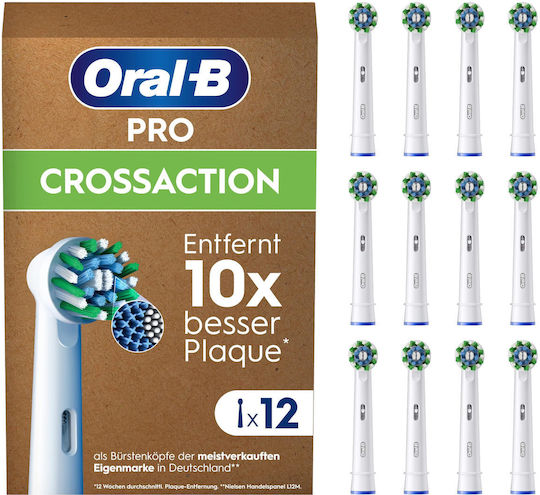 Oral-B Pro CrossAction Ανταλλακτικά για 12τμχ