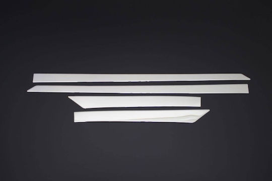 Stainless Steel Side Trim Ornaments Compatible Nissan Qashqai I +2 2007-2014
