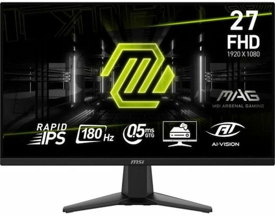 MSI MAG 275F IPS Gaming Monitor 27" FHD 1920x1080 180Hz cu Timp de Răspuns 0.5ms GTG