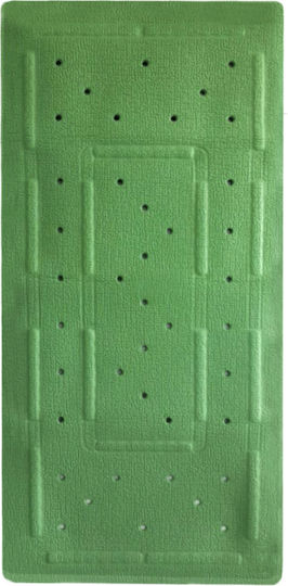 Kleine Wolke Bathtub Non-slip with Suction Cups Green 37x82εκ.